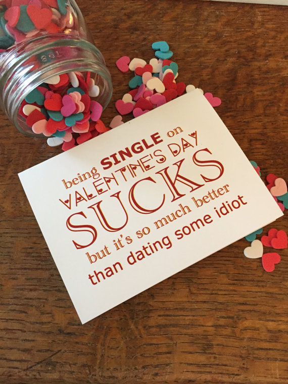 24 Hilarious Valentine's Day Cards for Singles Urban Social