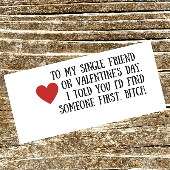 24 Hilarious Valentine's Day Cards for Singles | Urban Social