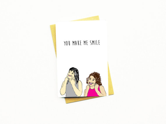 valentine's day card for single people - broad city