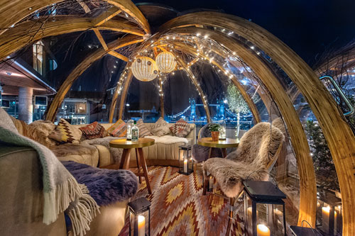 Festive Igloo First Date